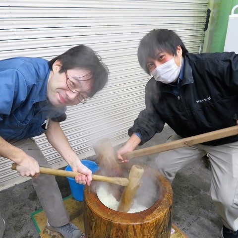 お餅つき DE 仕事納め