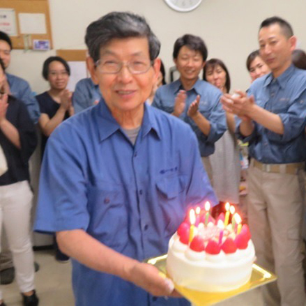 社員80歳誕生日会/ｺｰｾﾝ社30周年記念